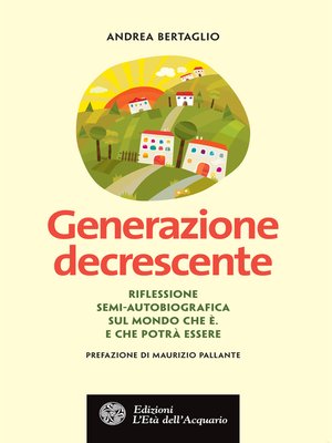 cover image of Generazione decrescente